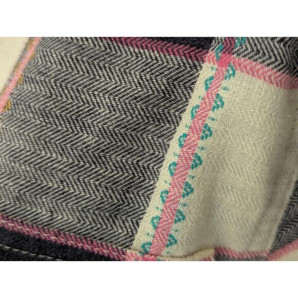 NWOT Toad & Co Re-Form Recycled Cotton Poly Flannel Shirt Barley Buffalo Check S - Picture 5 of 9